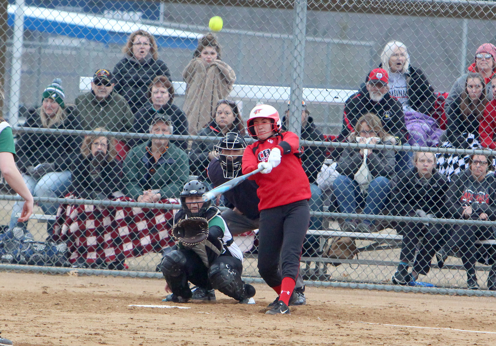 D.C. Everest at Chi-Hi softball 4-5-19